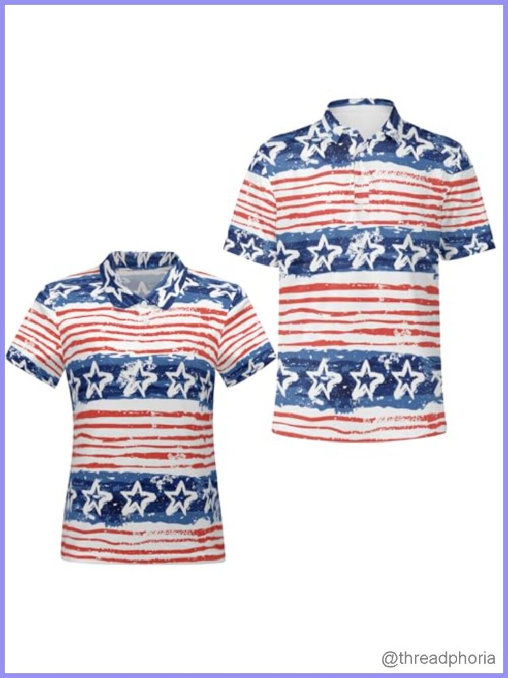Matching Couple Golf Polo Shirts Moisture Wicking Men Women Active